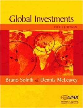 Image of International Investments by Bruno Solnik Book