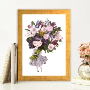 Image of AC516884086 Multicolor Decorative Framed MDF Painting