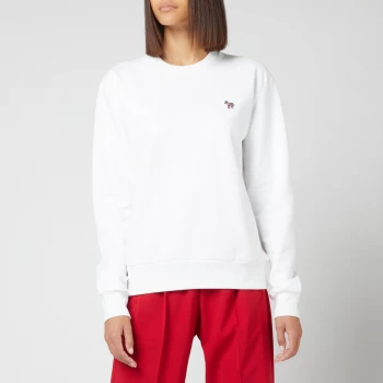 image of Paul Smith Womens Zebra Sweatshirt - White - L