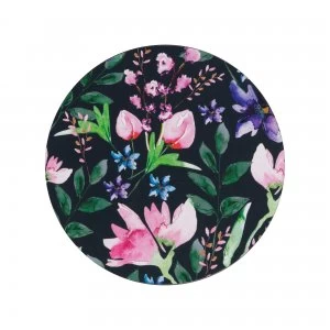 Image of Denby Dark Floral Round Coasters Pack of 6