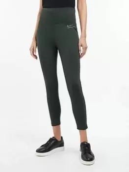 Image of Barbour International Supra Legging - Green, Size 10, Women