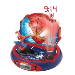 image of Lexibook Ultimate Spider-man Projector Alarm Clock