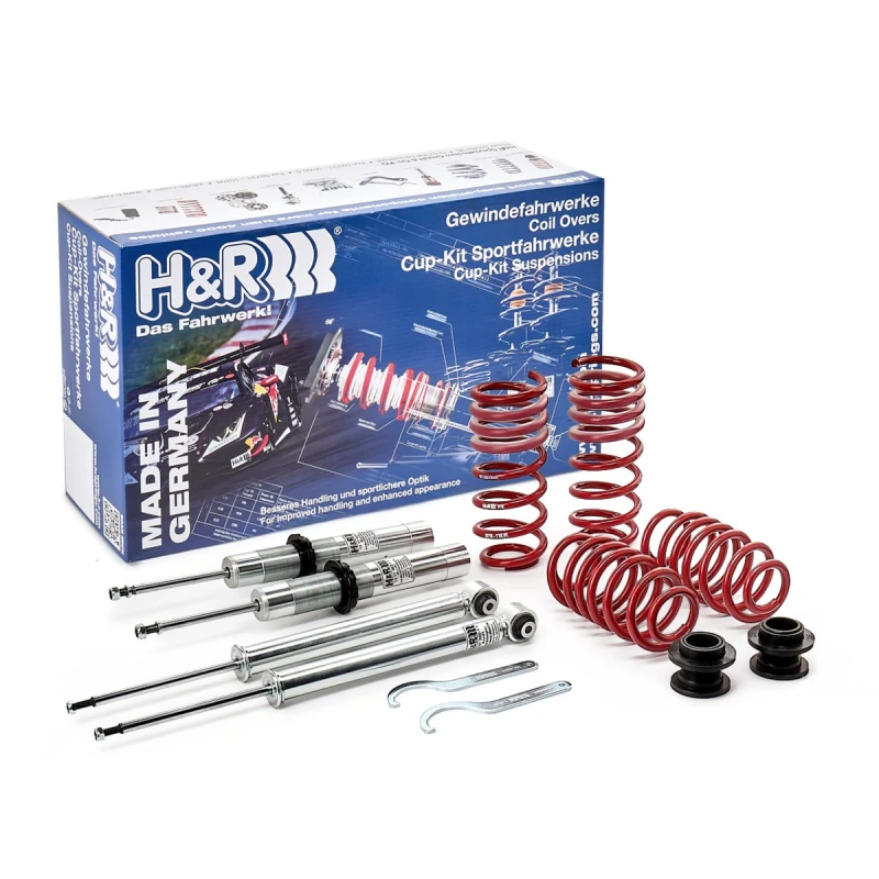 Image of Suspension kit, coil springs / shock absorbers H&R 28756-2