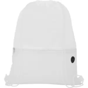 image of Oriole Mesh Drawstring Bag (One Size) (White) - Bullet