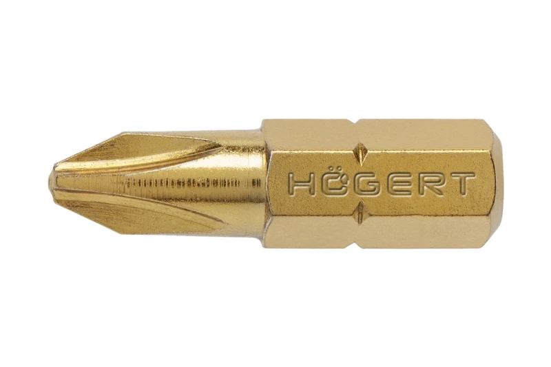 Image of Hogert Technik HT1S382 Screwdriver Bit Phillips-head (PH) Screwdriver Bit (5514)