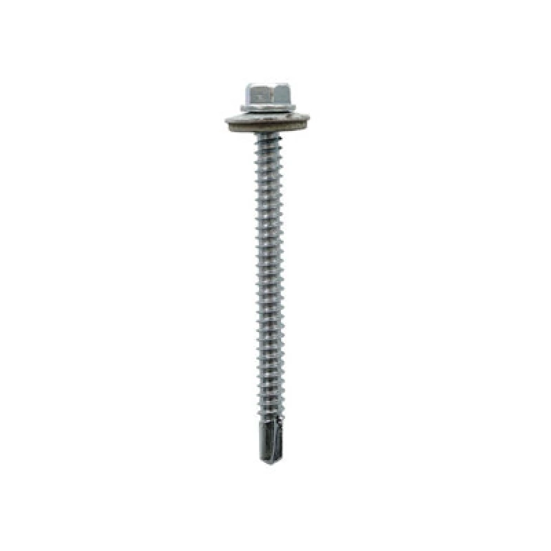 Image of Jcp Fixings Metalfix Self-Drilling Screws 5.5 X 43mm - Fjmfl55043W16 - Perfect For Light Sections - Box Of 100