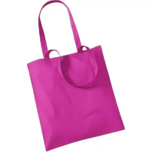 image of Westford Mill Promo Bag For Life - 10 Litres (One Size) (Fuchsia) - Fuchsia