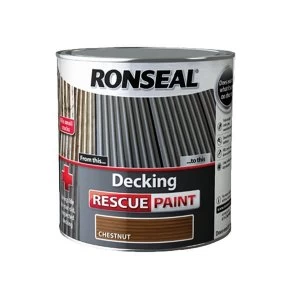 Image of Ronseal Decking Rescue Paint Charcoal 5 litre