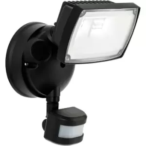 Image of Firstlight Products - Firstlight Reflex Modern Style LED Security Light 15W pir Sensor Tri-Colour cct Black