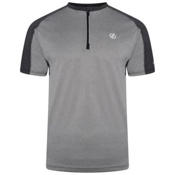 Image of Dare 2b Aces II Half Zip T-Shirt - Ash/Ebony