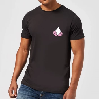 Image of Disney Daisy Duck Backside Mens T-Shirt - Black - 3XL - Black