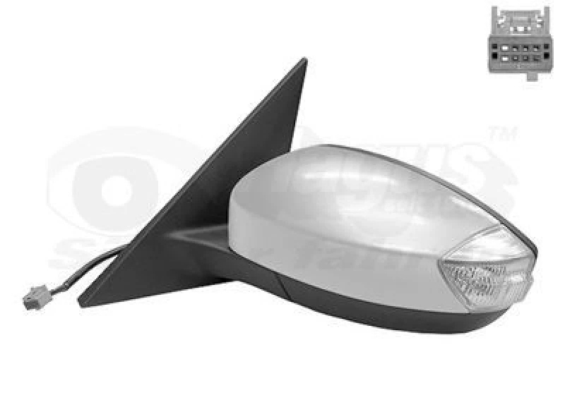 Image of VAN WEZEL Wing mirror VAN WEZEL 1887807