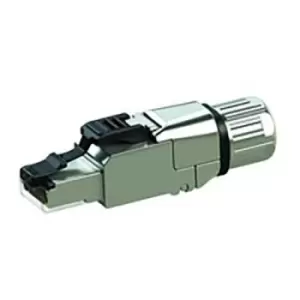 Image of Telegaertner Telegaertner N/A J00026A5000 Plug, straight No. of pins (RJ) 8 J00026A5000 Plug, straight No. of pins (RJ) 8