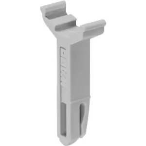 Image of WAGO 2009-191 5mm Snap-on Group Marker Carrier Terminal Blocks Grey