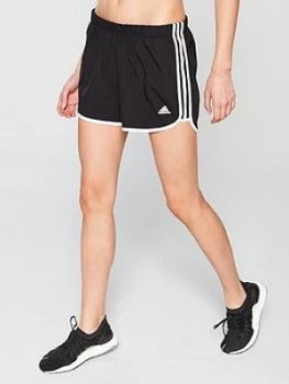 Image of adidas M20 Running Short - Black, Size 32, Women