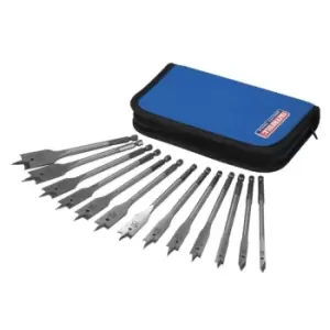 image of Faithfull Flat Bit Set, 13 Piece