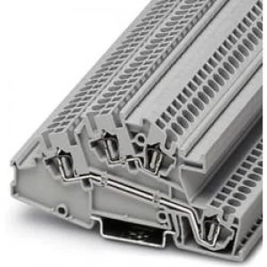 Image of Phoenix Contact 3031856 STI 25 LL Triple Deck Mounted Terminal Grey