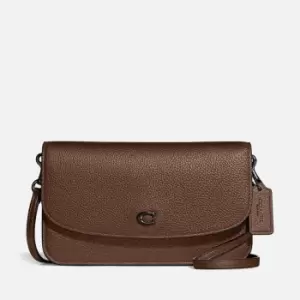 Image of Coach Hayden Metallic Leather Crossbody Bag