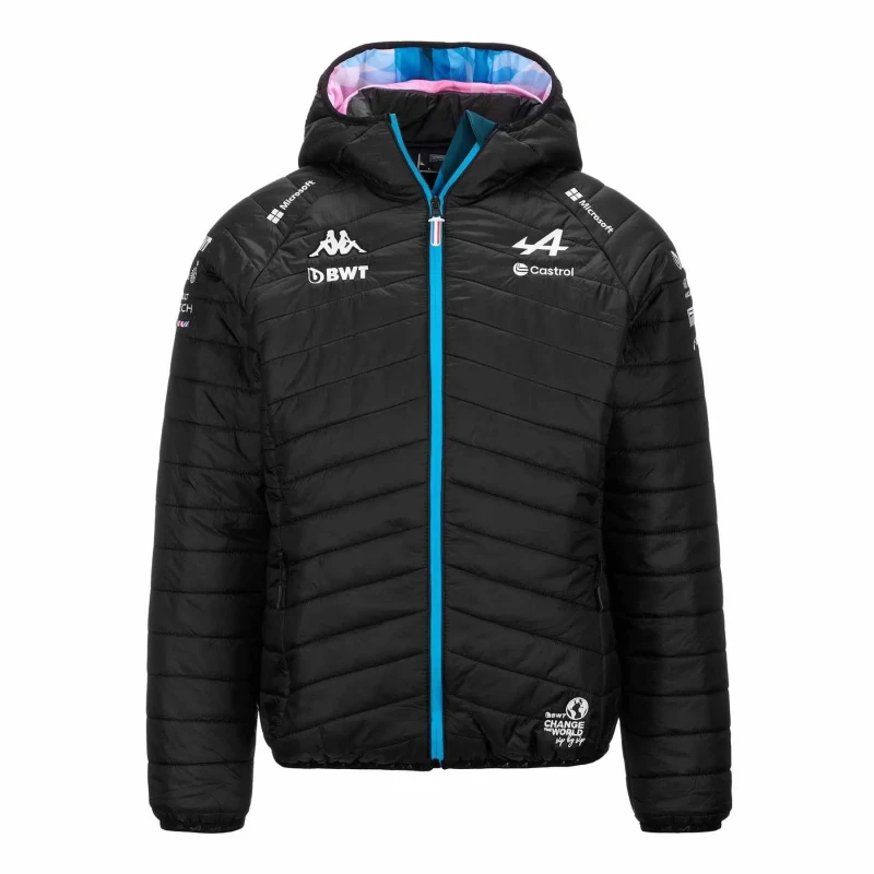 Image of Kappa Puffer jacket Alpine F1 Aboucou 2024 Noir Male M