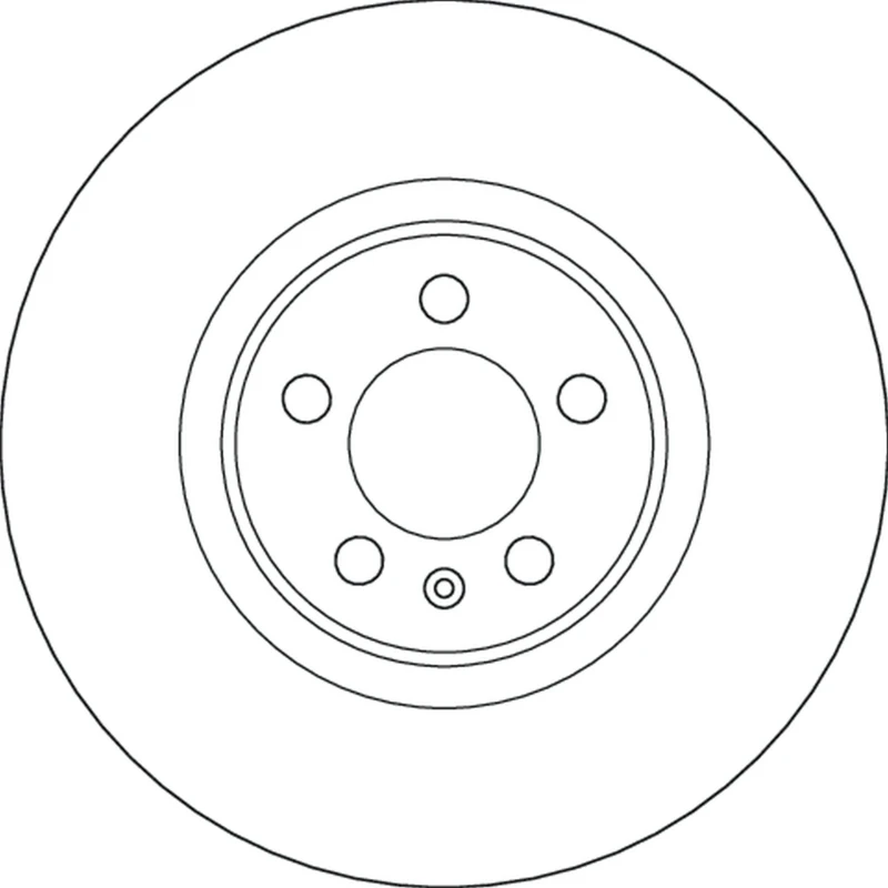 Image of Brake disc TRW DF6797S