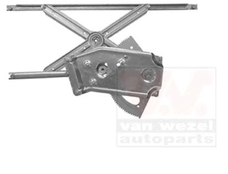 Image of VAN WEZEL 4377261 Window regulator Left Front, Operating Mode: Electric, without electric motor Window Winder (1561)