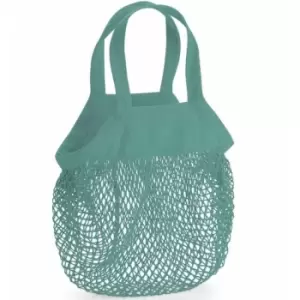 Image of Westford Mill Mini Organic Cotton Tote (One Size) (Sage Green) - Sage Green