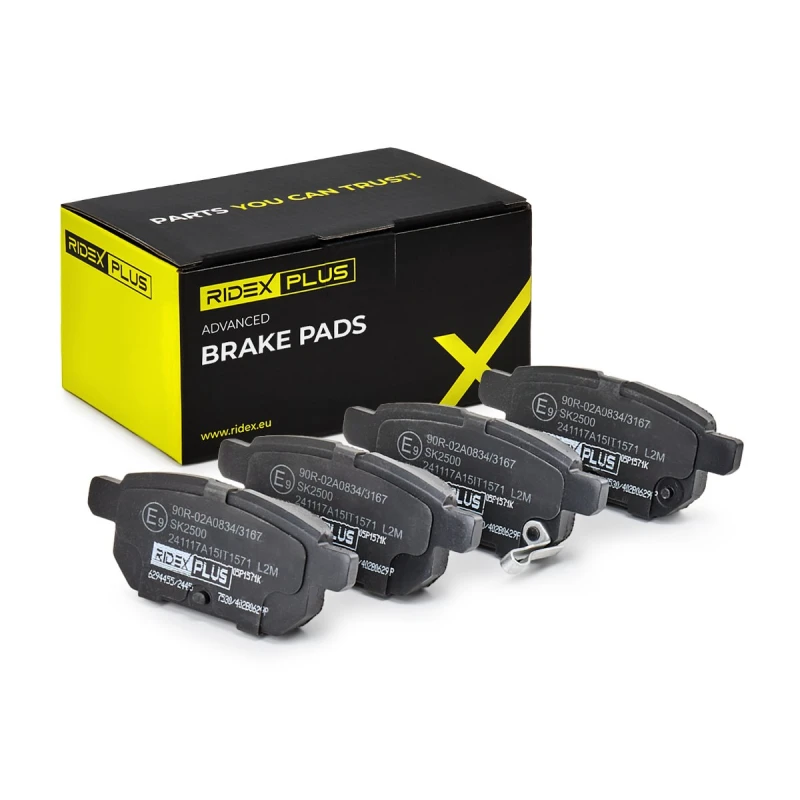 Image of RIDEX PLUS Brake pad set RIDEX PLUS 402B0629P
