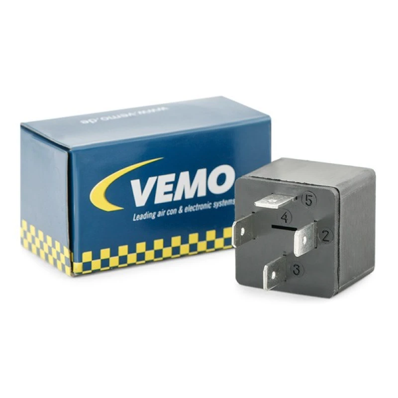 Image of VEMO V15-71-0020 Relay, wipe-/wash interval Engine Compartment Relay,wipe-/wash interval (796)