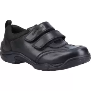 Image of Hush Puppies Boys Alec Junior Leather School Shoes UK Size 1 (EU 33.5)