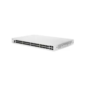 image of Cisco CBS350-48T-4G Managed L3 Gigabit Ethernet (10/100/1000) 1U Grey