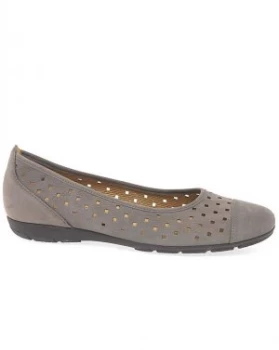 Image of Gabor Ruffle Standard Fit Casual Shoes