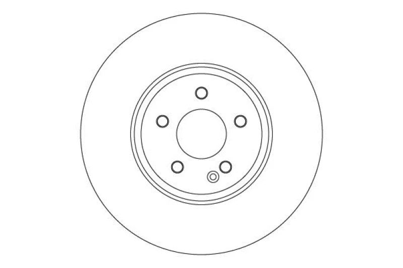 Image of Brake disc TRW DF6895S