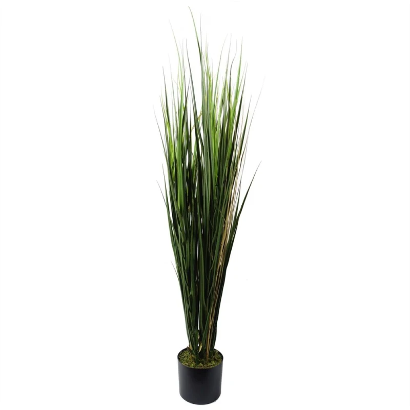 Image of Leaf 130cm Artificial Grass UV Resistant Outdoor Green