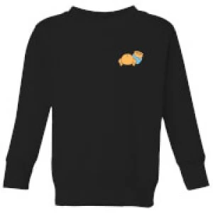 Image of Disney Winnie The Pooh Backside Kids Sweatshirt - Black - 9-10 Years