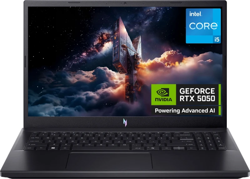 Image of Acer Nitro V15 ANV15-52 NH.QZ9EK.002 Intel Core i5-13420H 16GB RAM 1TB SSD RTX 5050 15.6" Windows 11 Home Gaming Laptop NH.QZ9EK.002