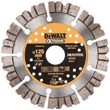 Image of DEWALT Extreme Runtime 125mm Diamond Blade For Wall Chaser 125mm