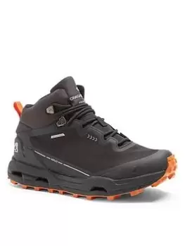Image of Craghoppers Lady Adflex Walking Boot, Black/Orange, Size 8, Women