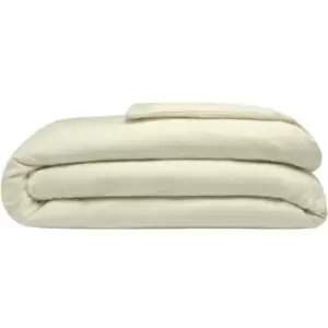 Image of Belledorm Brushed Cotton Duvet Cover (Kingsize) (Lemon) - Lemon