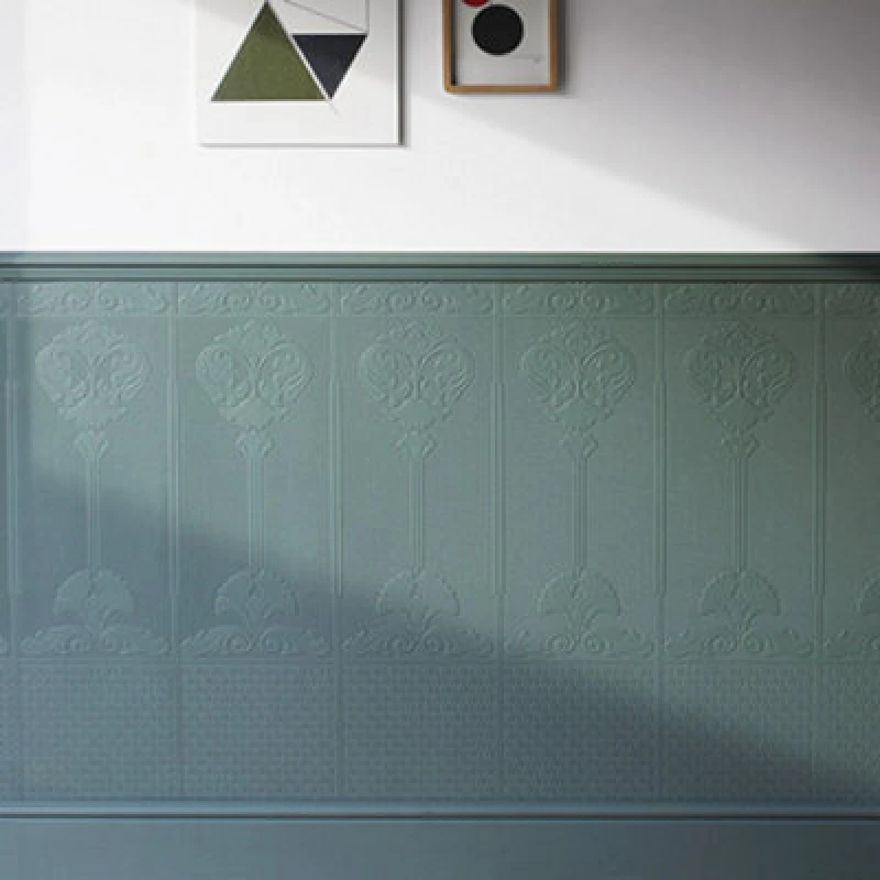 Image of Anaglypta Dado Panel Baroque Rd06671 Paintable Wallpaper