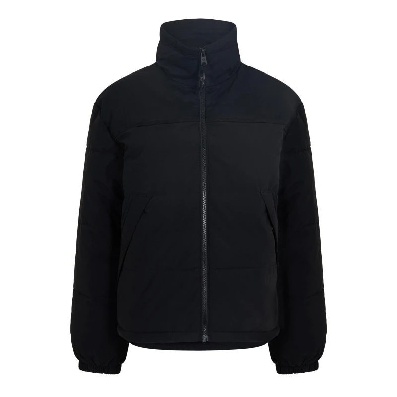 Image of Timberland Womens Insulated Puffer Short Puffer Jacket Black female 8 (XS)