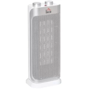 Image of HOMCOM 1000W/2000W Indoor Oscillating Ceramic Space Heater with Adjustable Modes