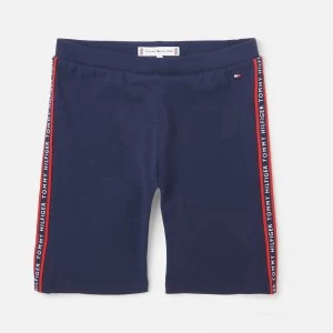 image of Tommy Hilfiger Girls Essential Cycling Shorts - Navy - 10 Years