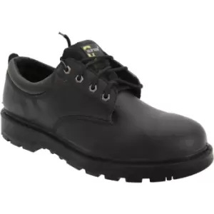 Image of Grafters Mens Contractor 4 Eye Safety Shoes (13 UK) (Black) - Black
