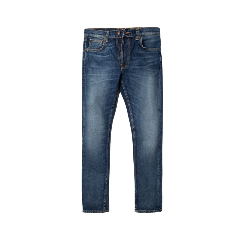 Image of Nudie Jeans Jeans Nudie Jeans Lean Dean Bleu Male 28x32
