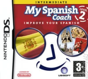 image of My Spanish Coach Improve Your Spanish Level 2 Nintendo DS Game