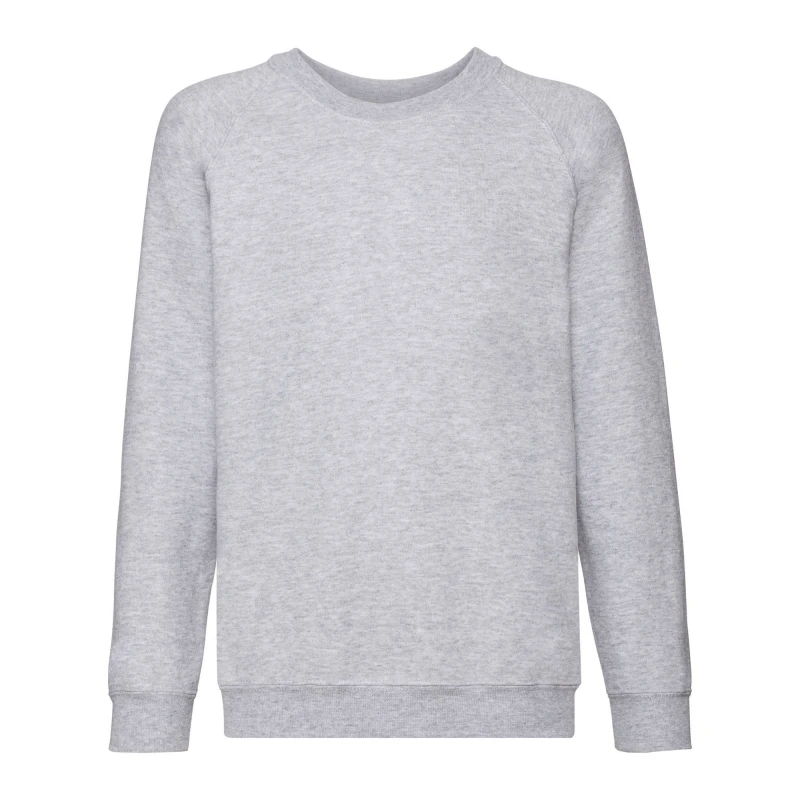 Image of Fruit Of The Loom Classic boys's Children's sweater in Grey