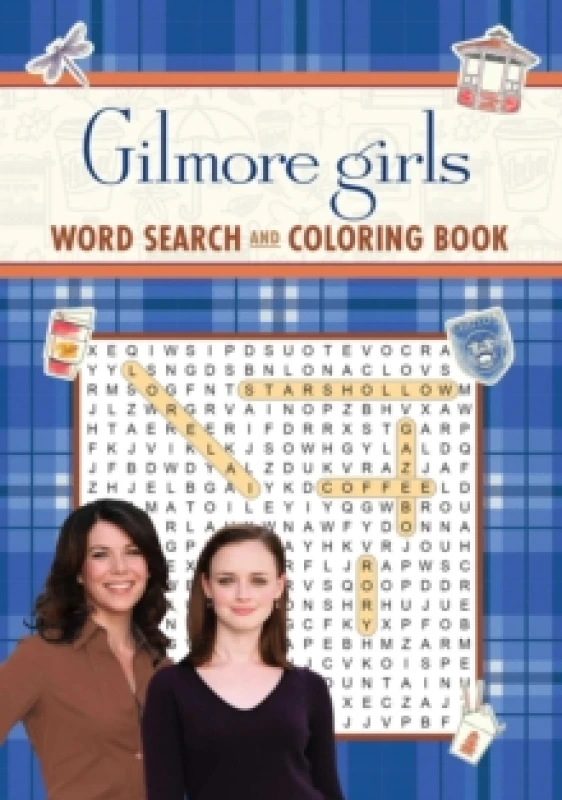 Image of Gilmore Girls Word Search and Coloring Book Paperback / softback