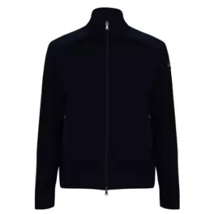 Paul And Shark Marine Full Zip Cardigan - Blue