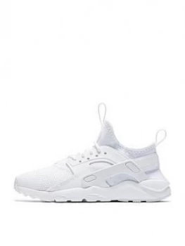 Image of Nike Huarache Run Ultra Childrens Trainer - White/White, Size 1
