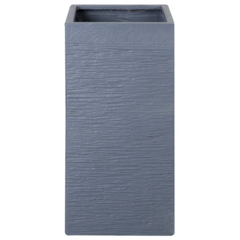 Image of Beliani Plant Pot Dion 33cm Dark Grey